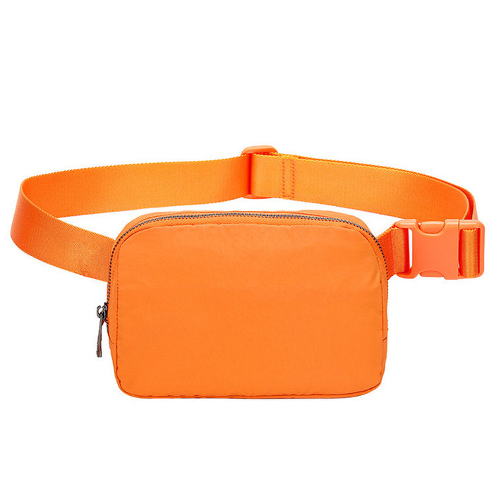 Wholesale Outdoor Running Waist Bag Lulu Same Style Crossbody Bag Chest Bag Nylon Waterproof Sports Waist Bag