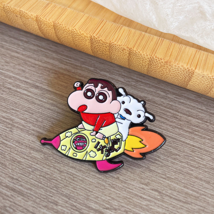 Wholesale Cute Anime Metal Badge Brooch