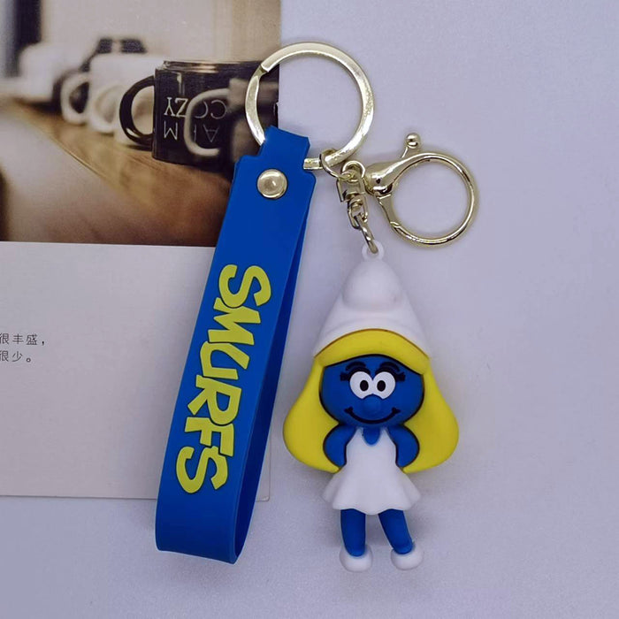 Wholesale Cartoon elf doll keychain pendant bag car keychain accessories blind box gift