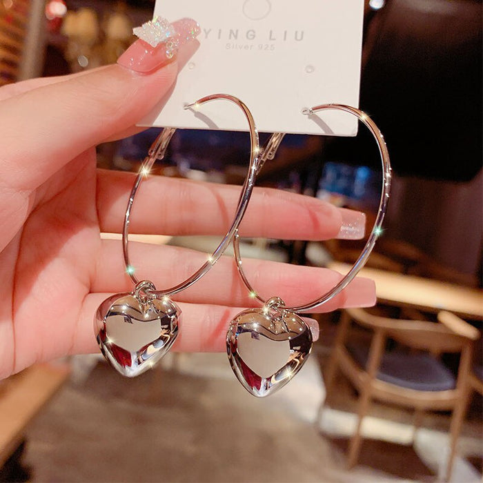 Wholesale Earrings Metal Hearts JDC-ES-KaiS001