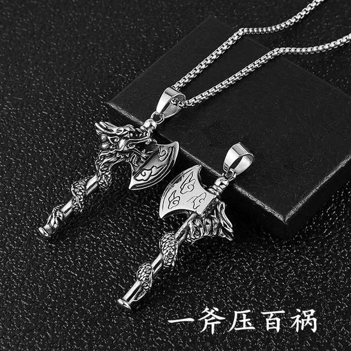 Wholesale Personalized Pendant Stainless Steel Necklace JDC-NE-YSJZ005