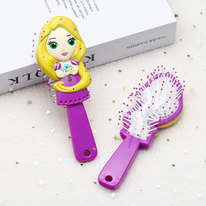 Wholesale KIDS Cartoon Plastic Anti-knot Comb JDC-CM-Lany004