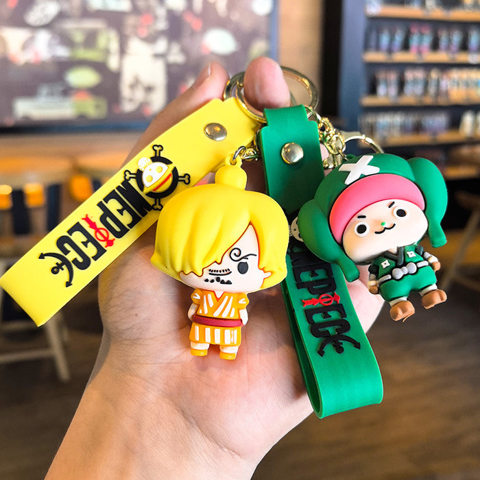 Wholesale Silicone Cartoon Keychain Car Key Accessory Boutique Resale Gift