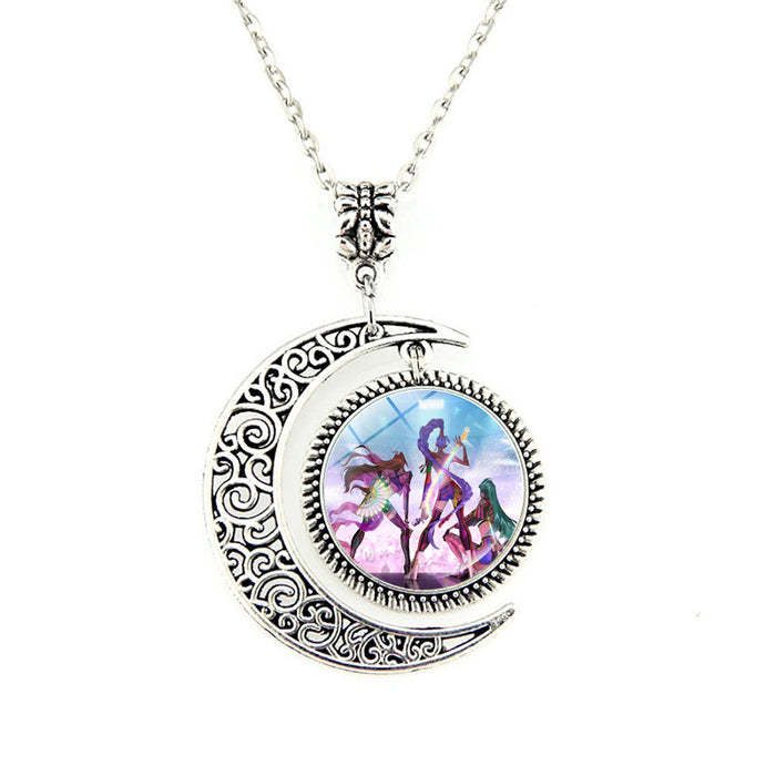 Wholesale Anime Cartoon Sweater Chain Necklace