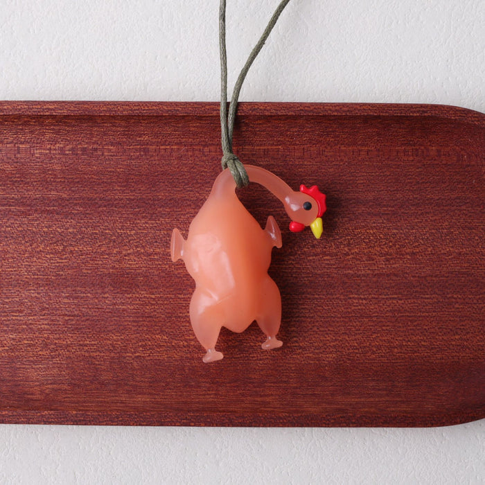 Wholesale Car-mounted color-changing roast duck car pendant