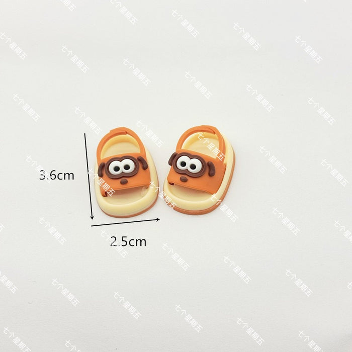 Wholesale Stand-up cute summer mini dress-up sandals accessories