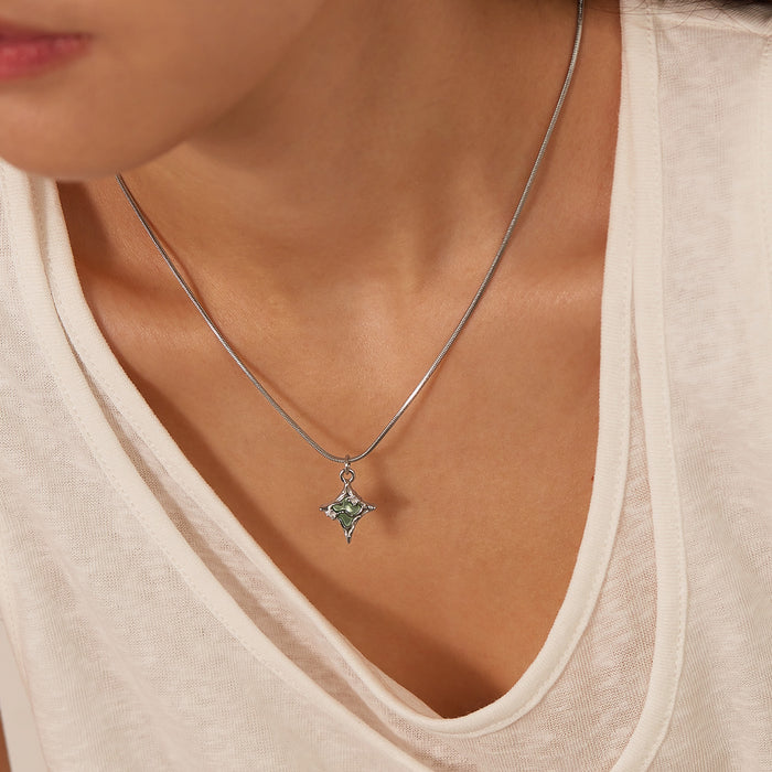 Wholesale Trendy and versatile design, collarbone chain, stainless steel temperament necklace