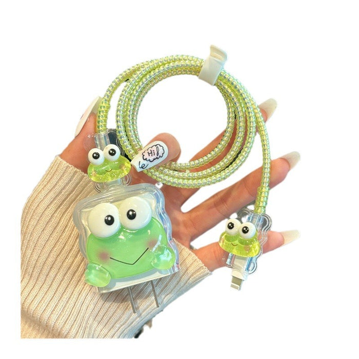 Wholesale 10pcs/ set Frog Charger Protective Case 20W