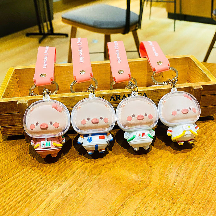 Wholesale Piggy Cute Exquisite Premium Car Keychain, Backpack Pendant, Pair of Small Gifts Wholesale