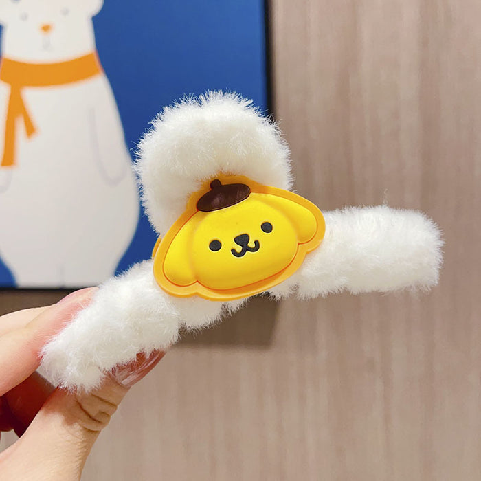 Wholesale Cartoon Cute Plush Hair Clips JDC-HC-Wangl004