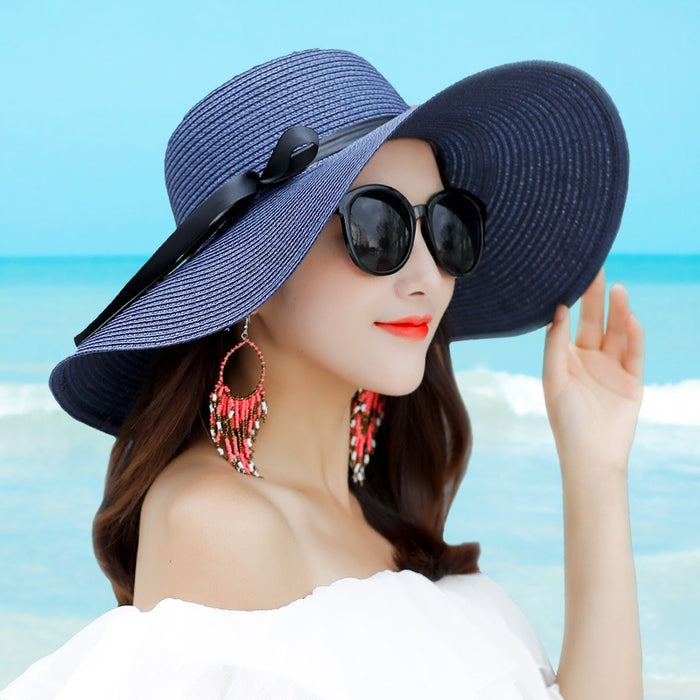 Wholesale Straw Hat Tourist Seaside Versatile Sunshade Hat Outdoor Camping Sunshade Hat