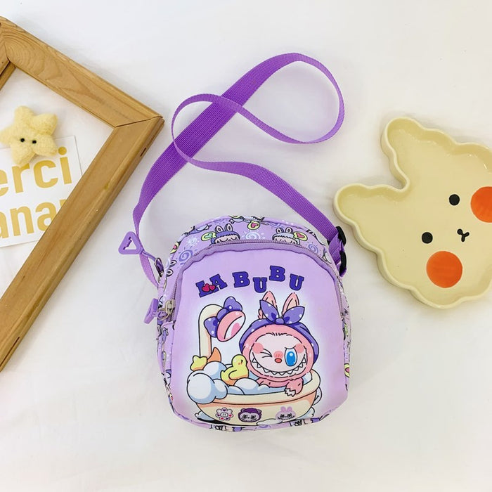 Wholesale Children's crossbody bag cartoon cute chest bag for outdoor leisure, lightweight single shoulder coin purse