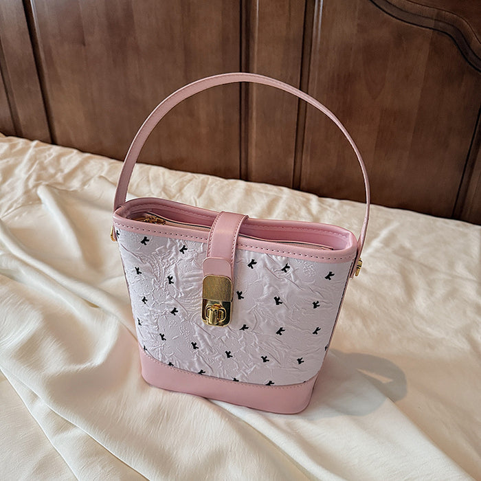 Wholesale New Fashion Handheld Bucket Bag Versatile Single Shoulder Bag Casual Crossbody Bag