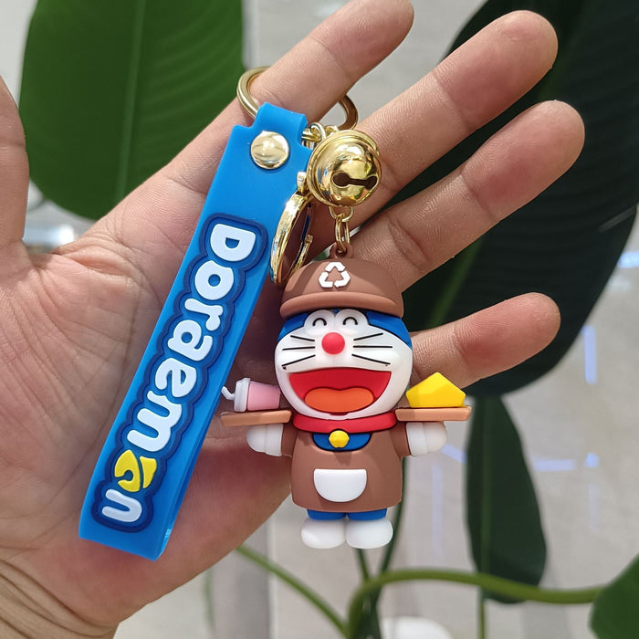 Wholesale Cartoon Silicone Anime Keychain JDC-KC-YiChang030