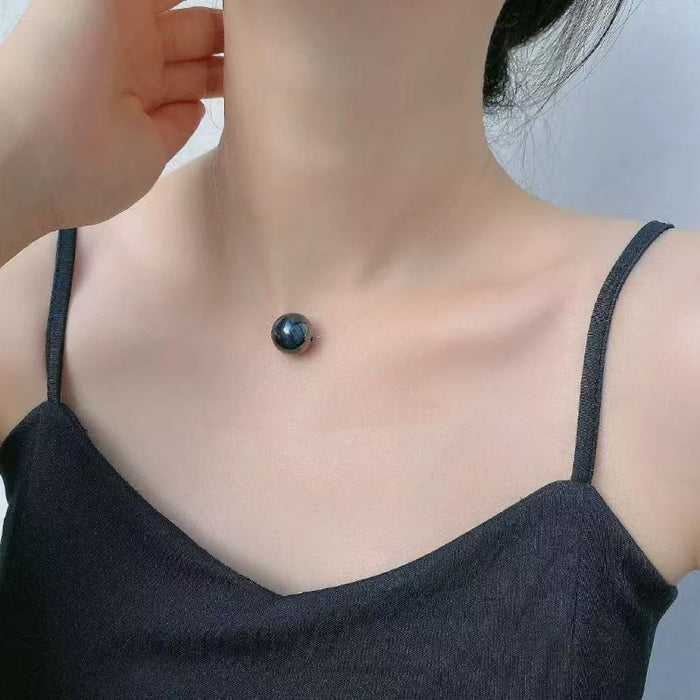 Wholesale Minimally designed pearl necklace, collarbone chain, niche temperament, versatile necklace