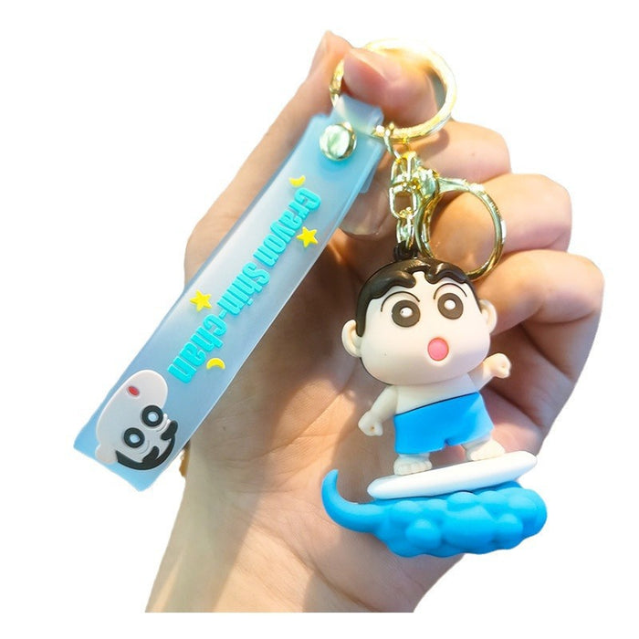 Wholesale Cartoon Doll Silicone Keychain JDC-KC-Tingm261