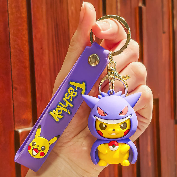 Wholesale New Cross dressing Keychain Pendant Creative Cartoon Cute Doll Bag Pendant