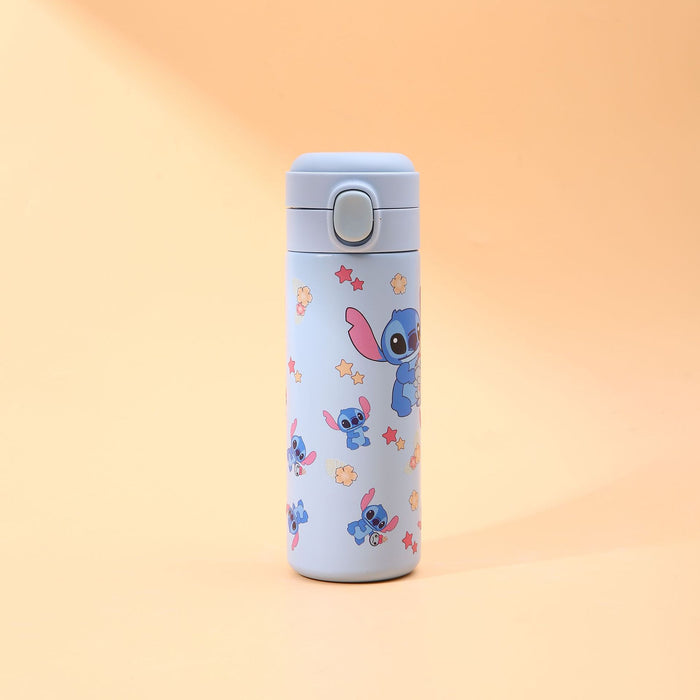 Wholesale Cartoon Thermos Cup Large Capacity Buckle Cup Cartoon Stainless Steel Pea Cup