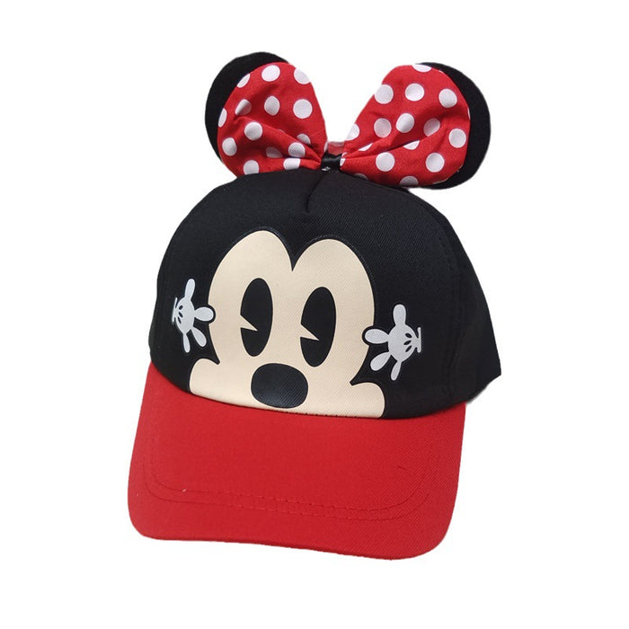 Wholesale Cartoon Children's Baseball Hat Cute Bow Duck Tongue Hat Big Ears Sunshade Hat