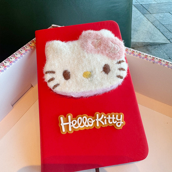 Wholesale Creative Cartoon Plush Notebook High-Value Planner Alphabet Journal Notebook