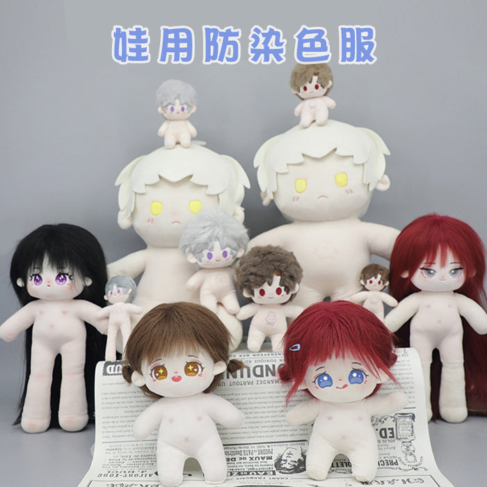 Wholesale Cotton Doll Ultra-Thin Anti-Dying Clothing Cotton Bjd High Elastic Bottoming Clothes Dress up Doll Elastic 20cm Baby Clothes