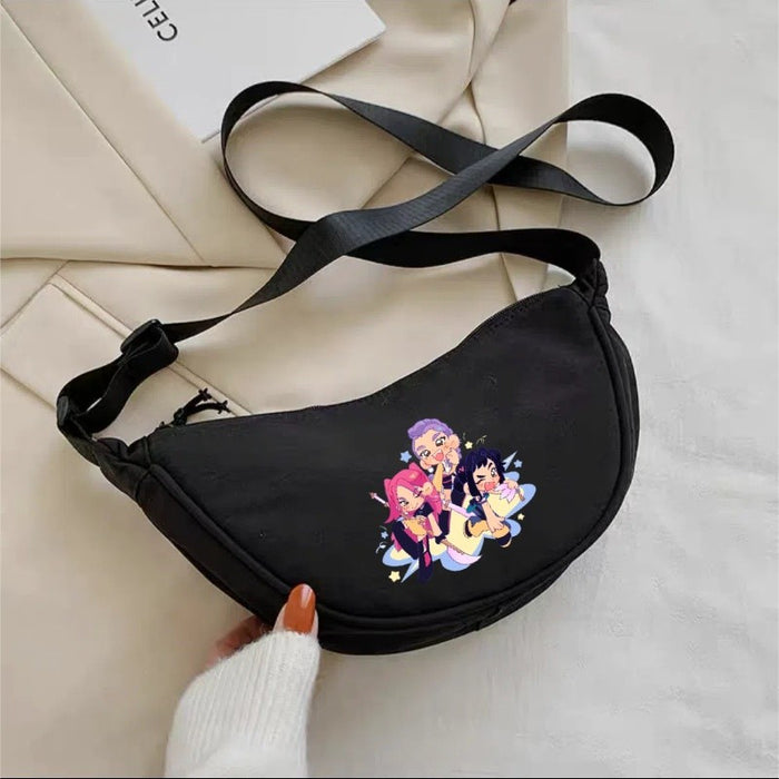Wholesale Cartoon print lightweight simple nylon crossbody bag Shoulder Bags