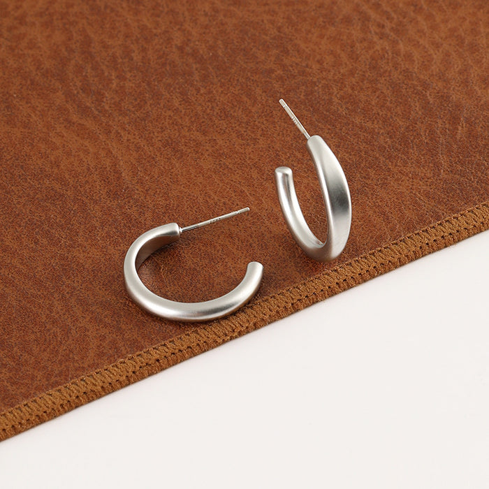 Wholesale Dummy Ring Earrings Ring Earrings Small Round Ear Holes Coil Earrings Women