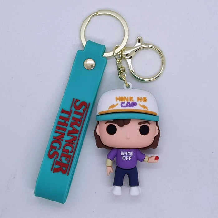 Wholesale cartoon character strange story doll key chain pendant bag car key chain accessories
