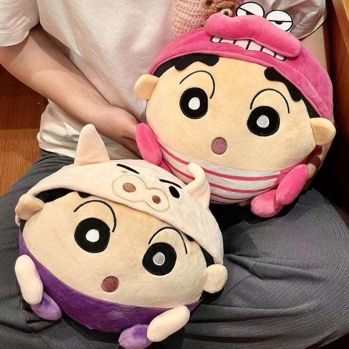 Wholesale Cute cartoon with hood transformed into plush toy