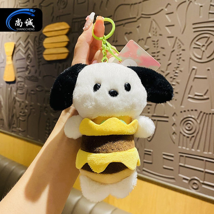 Wholesale Plush Burger Dog Keychain JDC-KC-SCheng045