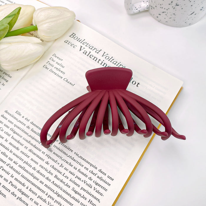 Wholesale Acrylic Hair Claw Clip - Large Chic Green Fashion Hair Accessory for Women Everyday Styling Gift