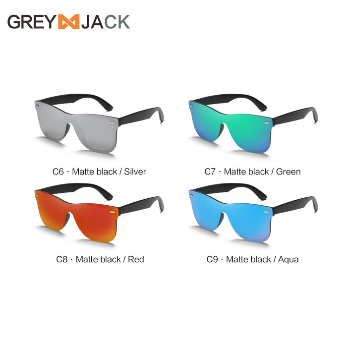 Wholesale Polarized lens integrated sunglasses for men, fashionable sunscreen sunglasses for men, high-end TR frame sunglasses for men