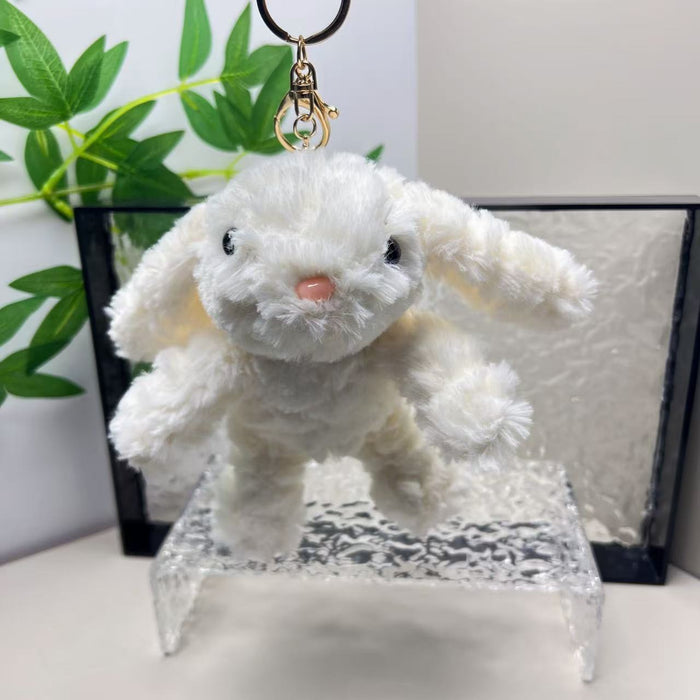 Wholesale rabbit cute plush pendant couple bag rabbit pendant