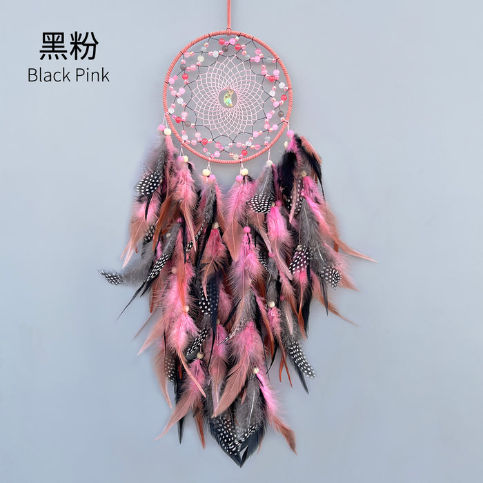Wholesale Handwoven Dreamcatcher Wall Hanging Home Decor Feather MOQ≥2