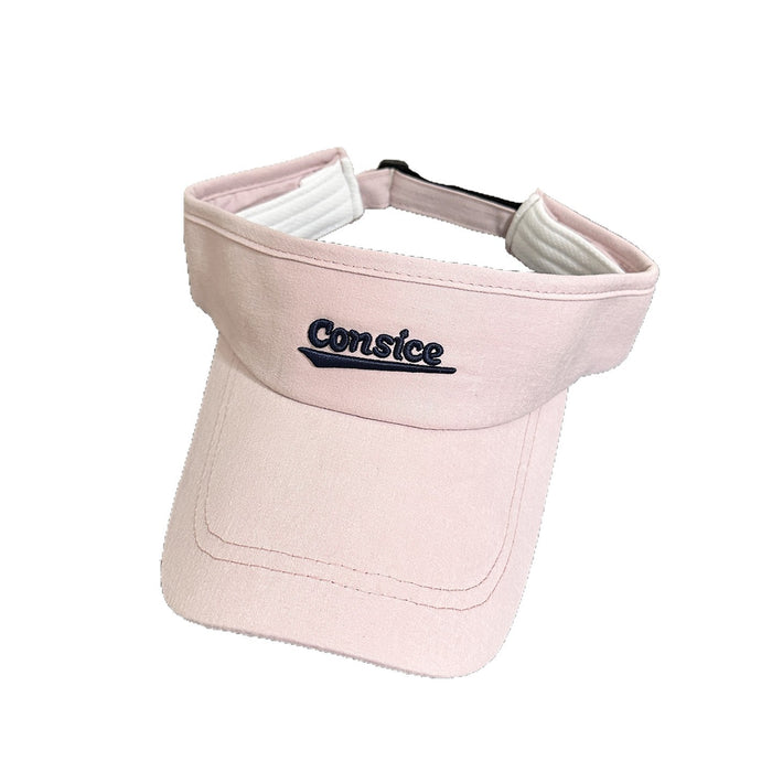 Wholesale Simple letter duck tongue empty top hat for outdoor sports, running, sun shading, no roof, casual sun protection