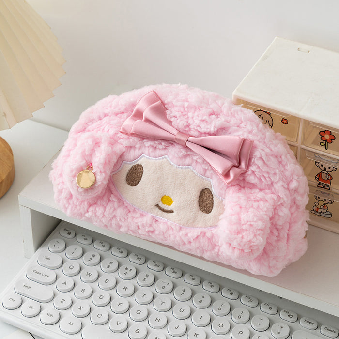 Wholesale Plush Lamb Student Large-Capacity Pencil Case