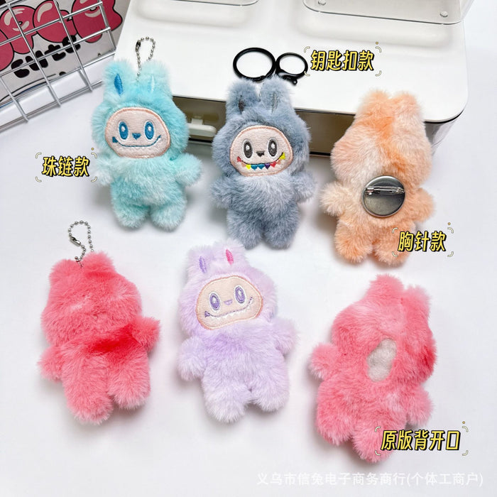 Wholesale Squeakya Plush Pendant  Third Generation Doll Keychain Backpack Pendant Gift