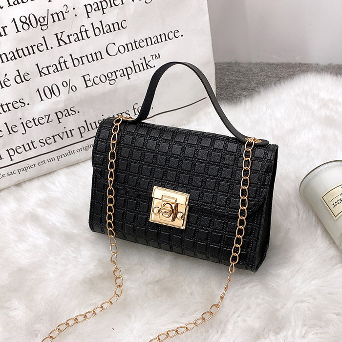 Wholesale Spring New Fashion Chain Handbag Women's Single Shoulder Phone Bag Small Crossbody Coin Purse JDC-SD-HongY012