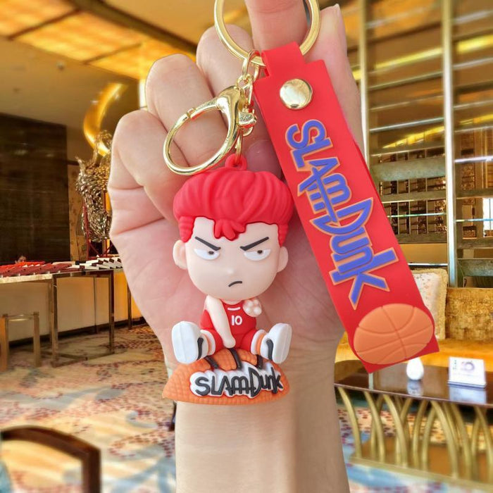 Wholesale Silicone Cartoon Doll Keychain JDC-KC-MingT082