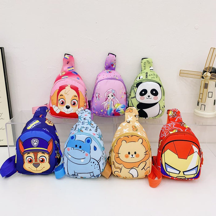 Wholesale Cartoon shoulder bag with loose change, small backpack