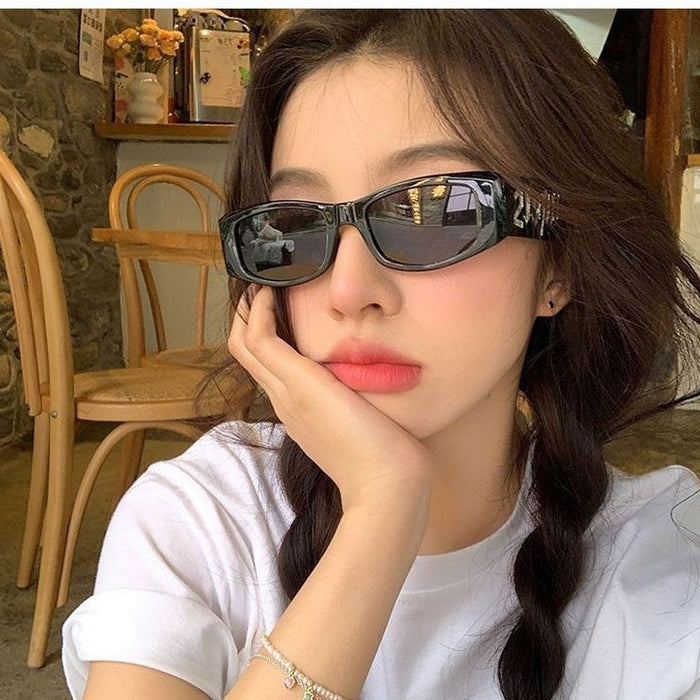 Wholesale Sunglasses, UV resistant, specifically designed for driving, small square and versatile sunshade sunglasses