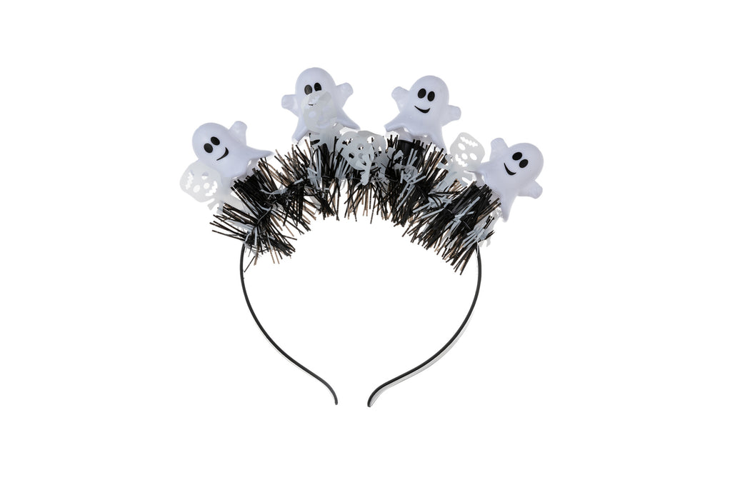 Wholesale of New Halloween Ghost LED Luminous Hair Bands JDC-HD-ChuanS002