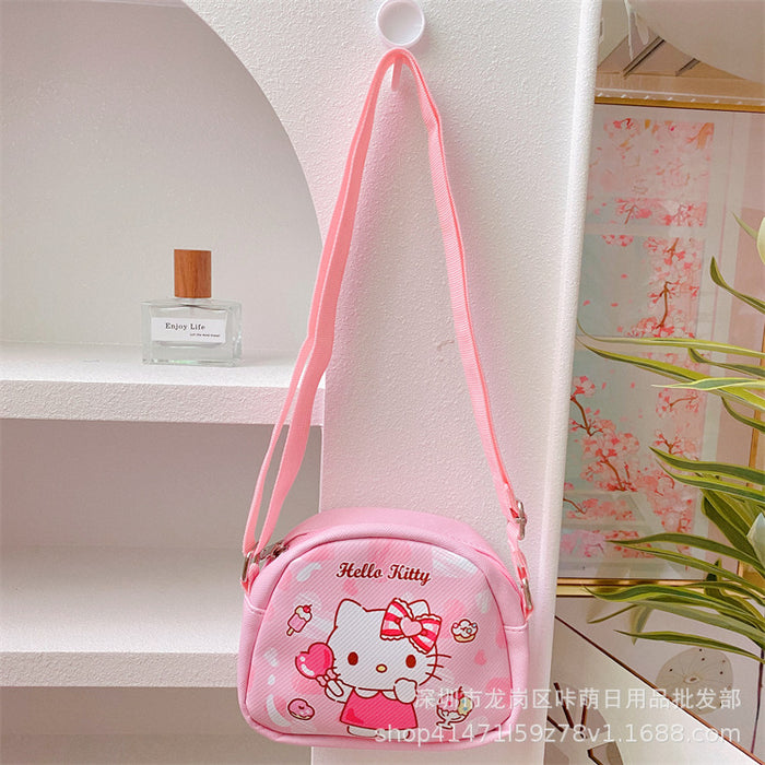 Wholesale Cute Crossbody Bag Children' s Casual Small Leather Bag Cartoon Key Change Storage Bag