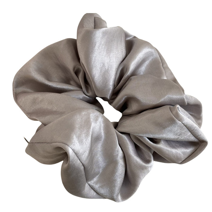 Wholesale Beautiful Glossy Satin Large Intestine Hair Ring Advanced Temperament Rope