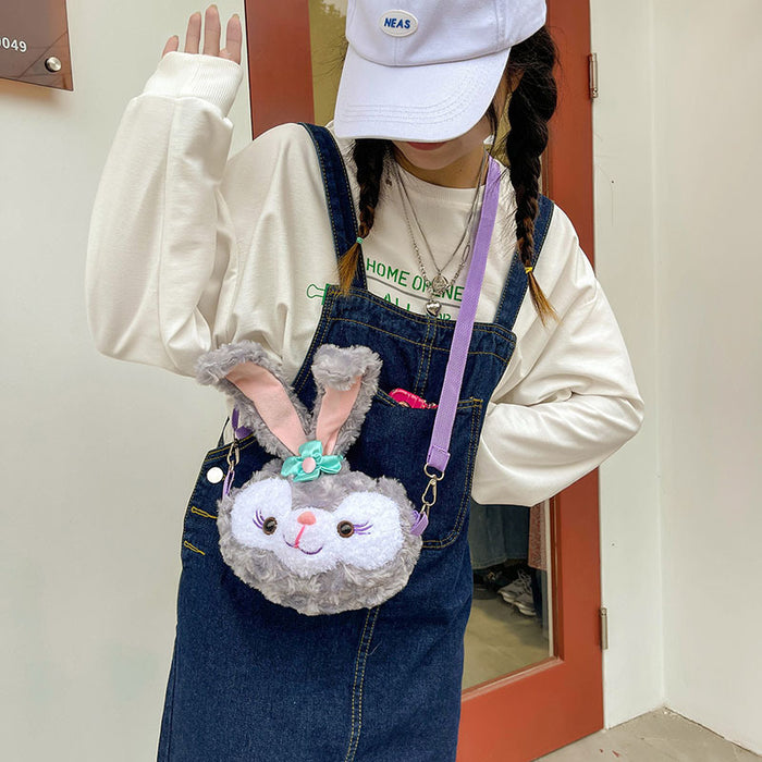 Wholesale Children's Fruit Wallet Plush Doll Cute Watermelon Chain Crossbody Bag Handheld Pillow Cartoon Shoulder Bag