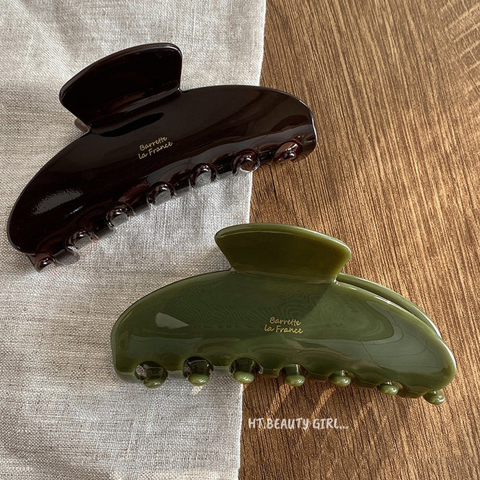 Wholesale Maillard grip clip France gold standard brown hair grip plate hair shark clip large