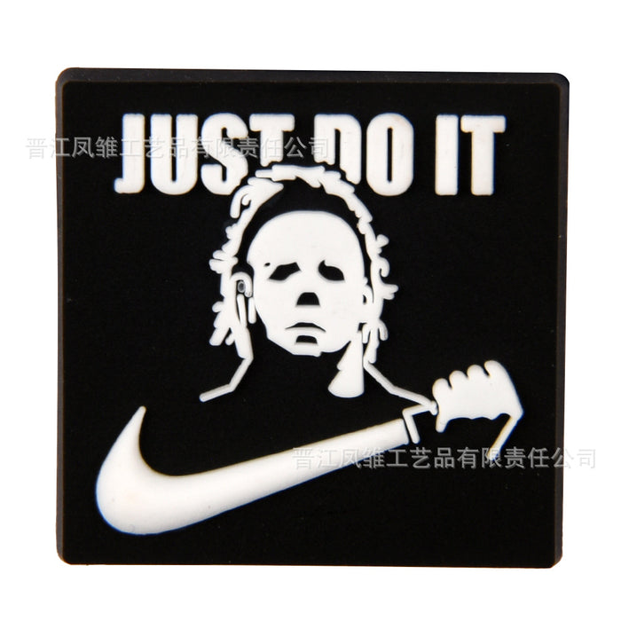 Wholesale 50pcs Horror Tarot  Series Shoes Charms Accessories Slippers Accessories Patch Decorative Shoe Buckle