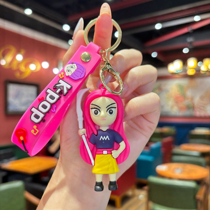 Wholesale KPOP Cartoon Keychain Bag Charm