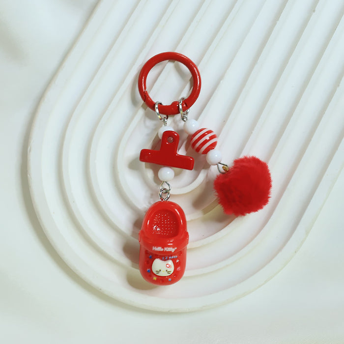 Wholesale Resin cat keychain mobile phone pendant cute jewelry pendant