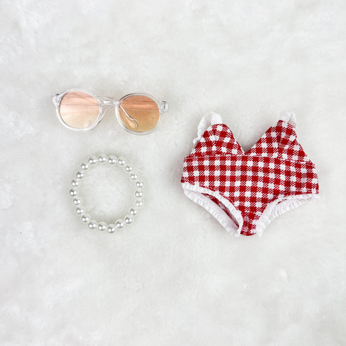 Wholesale Colorful swimsuit set sugar plastic blind box doll replacement clothes